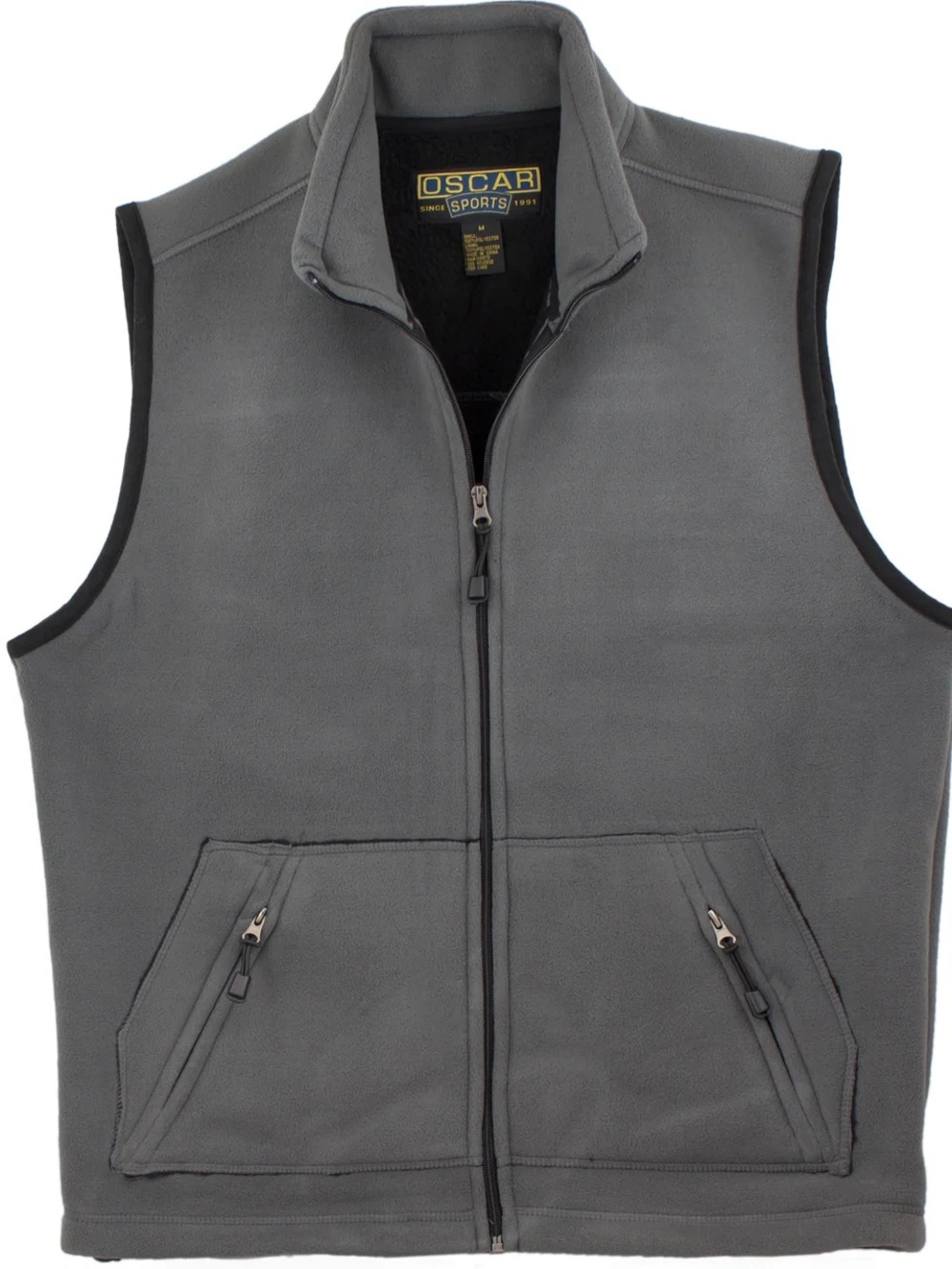 NWT Oscar Sports Grey Vest